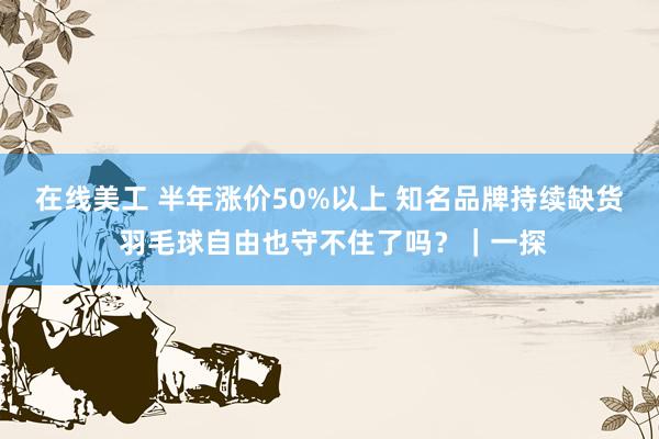 在线美工 半年涨价50%以上 知名品牌持续缺货 羽毛球自由也守不住了吗？｜一探