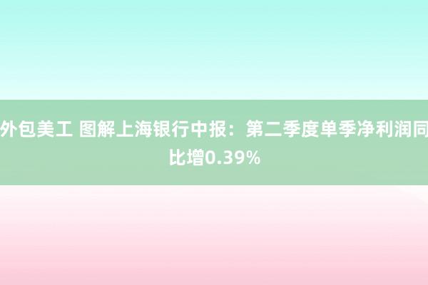 外包美工 图解上海银行中报：第二季度单季净利润同比增0.39%